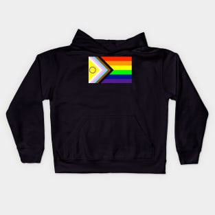 Diversity flag and consciously unbiased Kids Hoodie